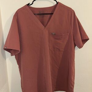 Figs Mauve XXL Scrub Top